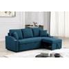 Royden Fabric Sofabed (FM6963BL-PK) image 6