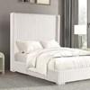 Cadwell Twin Panel Bed (FM7120WH-T) image 1