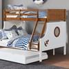 Nautia FM-BK629AK-BED Twin/Full Bunk Bed image 1