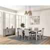 Gristalt 9 pc Dinette (FM3597GY-T-9PC) image 1