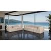 Nappi Stationary Fabric Sofa (FM62102TP-SF-PK) image 2