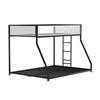 Southall FM-BK1201BK-TF Twin/Full Metal Bunk Bed image 2