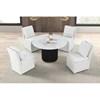 Round Varde Dining Table (FM3431WH-RT-TABLE) image 3