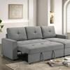 Giorgi Fabric Sectional (FM6920GY-PK) image 1
