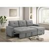 Giorgi Fabric Sectional (FM6920GY-PK) image 2