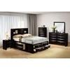 Zosimo Full Bookcase Bed with Storage (FM7210BK-F-BED) image 2