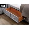 Castlile Twin Panel Bed (FM7413GY-T-BED) image 4