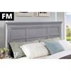 Castlile Queen Panel Bed (FM7413GY-Q-BED) image 3