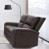 Vasilios Power Reclining Leather Loveseat (CM9914GY-LV-PM) image 1