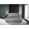 Newquay Queen Panel Bed (FM7260GY-Q-BED) image 4