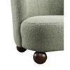 Karey Stationary Fabric Accent Chair (FM-AC6010GR) image 7