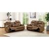 Ezekius Reclining Leather Sofa (FM6011BR-SF-M) image 2