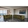 Nappi Stationary Fabric Loveseat (FM62102GR-LV-PK) image 2