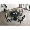 Round Tottenham Dining Table with Pedestal Base (FM3222BK-RT-48-TABLE) image 3