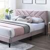 Cherry Queen Panel Bed (TM7101RD-Q) image 1
