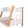 Delbin FM-BK202WH-TF-BED Twin/Full Bunk Bed image 3