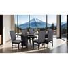 Easingwold Dining Table with Trestle Base (FM3231BK-T-TABLE) image 1