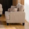 Cinderford Stationary Fabric Loveseat (SL6936BG-LV-PK) image 1