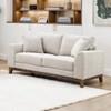 Watton Stationary Fabric Loveseat (FM64008TP-LV) image 1