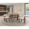 Round Gaetani Dining Table (FM-GM701BR-T) image 2