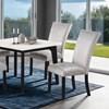 Square Sabro Dining Table (FM3330BK-ST-TABLE) image 1