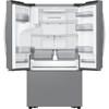 26 cu. ft. Bespoke AI 3-Door French Door Refrigerator with Water & Ice (RF27CG5B30SRAA) image 2