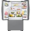 26 cu. ft. Bespoke AI 3-Door French Door Refrigerator with Water & Ice (RF27CG5B30SRAA) image 3