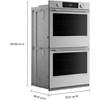 30-inch Smart Electric Double Wall Oven with Intelligent Cooking Camera (KOED930SPS) image 10
