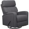 Bordeaux Swivel Rocker Fabric Recliner (9615-1-EA-25) image 1