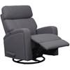 Bordeaux Swivel Rocker Fabric Recliner (9615-1-EA-25) image 2