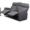 Bordeaux Reclining Fabric Loveseat with Console (9615-2-EA-25) image 2