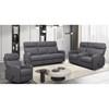 Bordeaux Reclining Fabric Loveseat with Console (9615-2-EA-25) image 4