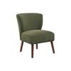 Fauteuil d'appoint fixe en tissus (I 8087) image 1
