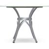Round Kai Dining Table with Glass Top (50607/2449|90242) image 2