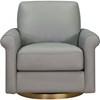 Laguna Swivel Leather Match Chair (Laguna 86671SC Swivel Chair - Grey) image 1