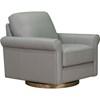 Laguna Swivel Leather Match Chair (Laguna 86671SC Swivel Chair - Grey) image 2