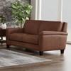 Sherwood Stationary Leather Loveseat (86753L 1568) image 1