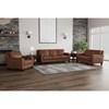 Sherwood Stationary Leather Loveseat (86753L 1568) image 2