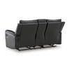 Causeuse inclinable Glossmore en cuir et aspect cuir avec console (PCU1170094C) image 3
