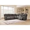 Bleckley Power Reclining Leather Match 5 pc Sectional (PCU1200058C/PCU1200046C/PCU1200077C/PCU1200031C/PCU1200062C) image 2