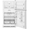 32.8-inch, 21.3 cu. ft. Freestanding Top Freezer Refrigerator with Flexi-slide™ Deli Drawer (WRTX7421TW) image 2