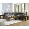 Next-Gen DuraPella Power Reclining Leather Look 5 pc Sectional (6100358C/6100331C/6100377C/6100346C/6100362C) image 5