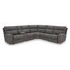 Mobilier modulaire 6-pièces Next-Gen DuraPella motorisé en aspect cuir (6100358C/6100357C/6100331C/6100377C/6100346C/6100362C) image 1