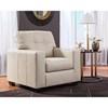 Santorine Stationary Leather Match Chair (2170820C) image 4