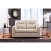 Santorine Stationary Leather Match Loveseat (2170835C) image 4
