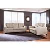 Santorine Stationary Leather Match Loveseat (2170835C) image 5