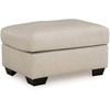 Santorine Leather Match Ottoman (2170814C) image 1