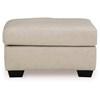 Santorine Leather Match Ottoman (2170814C) image 2