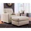 Santorine Leather Match Ottoman (2170814C) image 5