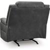 Status Check Rocker Leather Look Recliner (PC6530725C) image 5